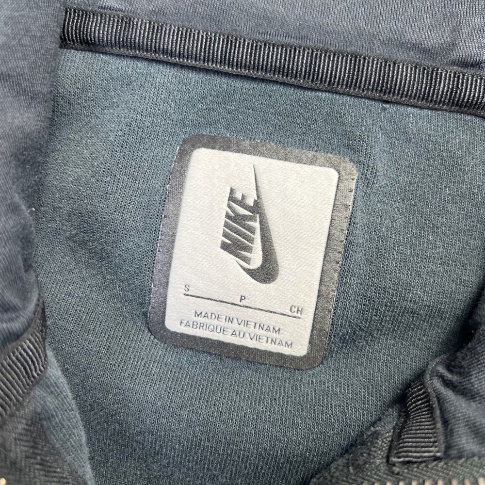 Nikelab Hoodie Jacket Mens Small‎ Blue Gray Essentials Full Zip Athleisure - Picture 11 of 16
